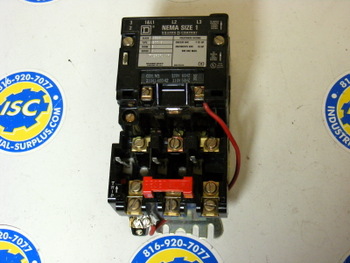 <b>Square D - </b>8536 SCO3 S NEMA Size 1 Motor Starter